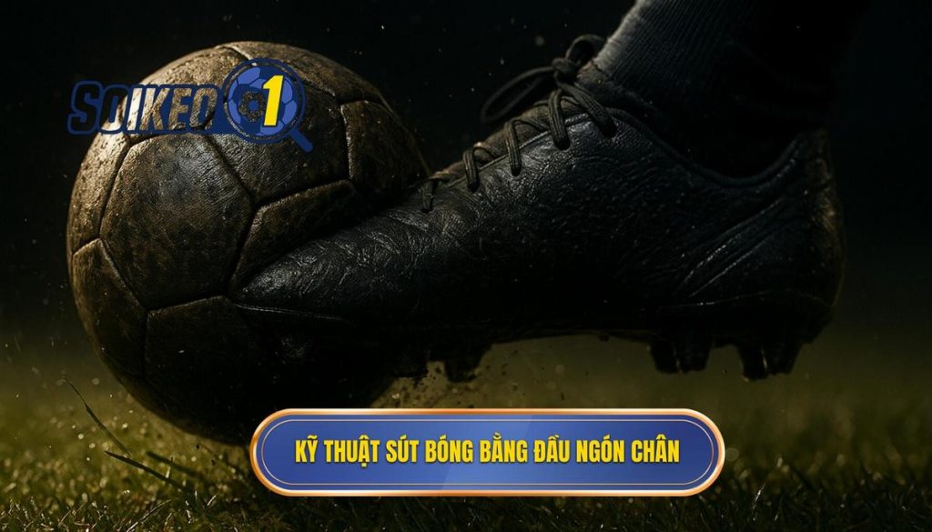 Kỹ thuật sút bóng bằng đầu ngón chân