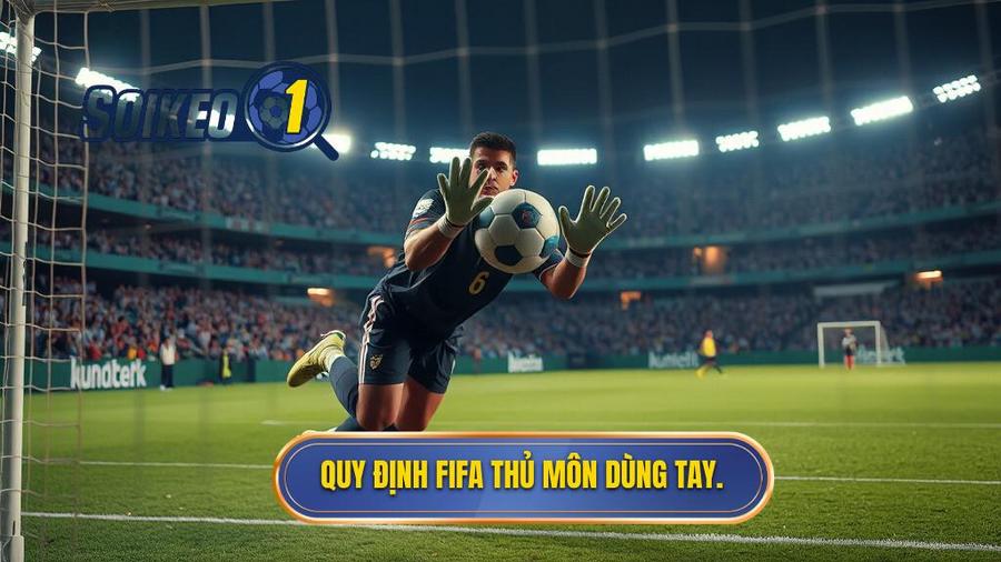 1. Quy định FIFA thủ môn dùng tay.