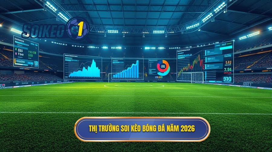1. Thị trường soi kèo bóng đá năm 2026