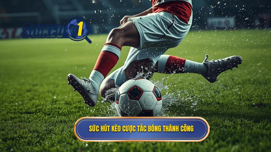 Sức hút kèo cược tắc bóng thành công