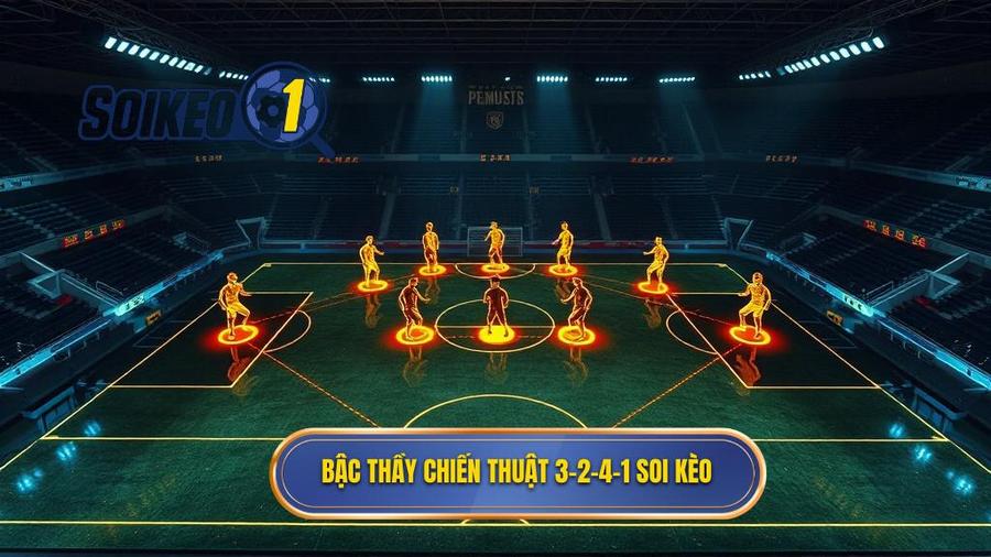 Bậc thầy chiến thuật 3-2-4-1 SOI KÈO
