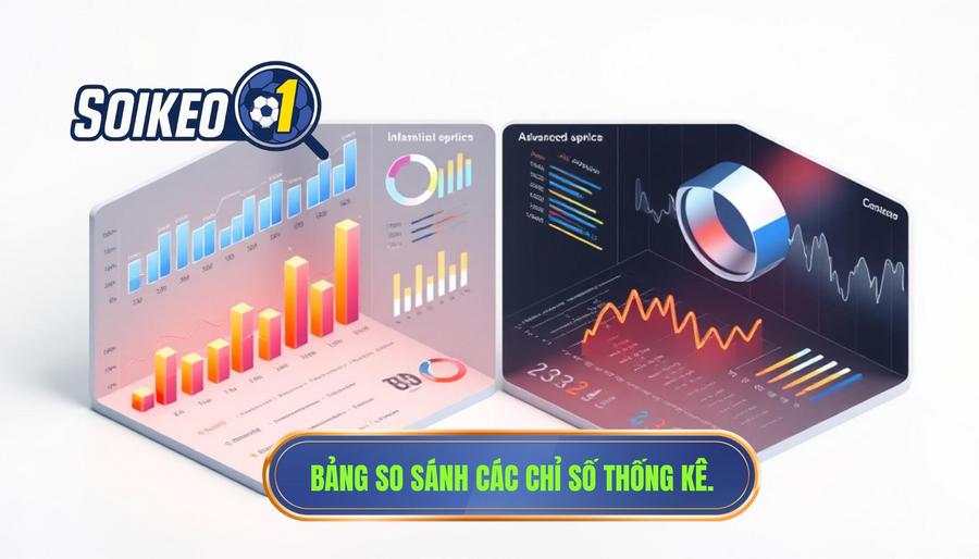 Bảng so sánh các chỉ số thống kê cơ bản và nâng cao